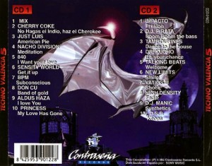 Techno Valencia 5 1995 Contraseña Records
