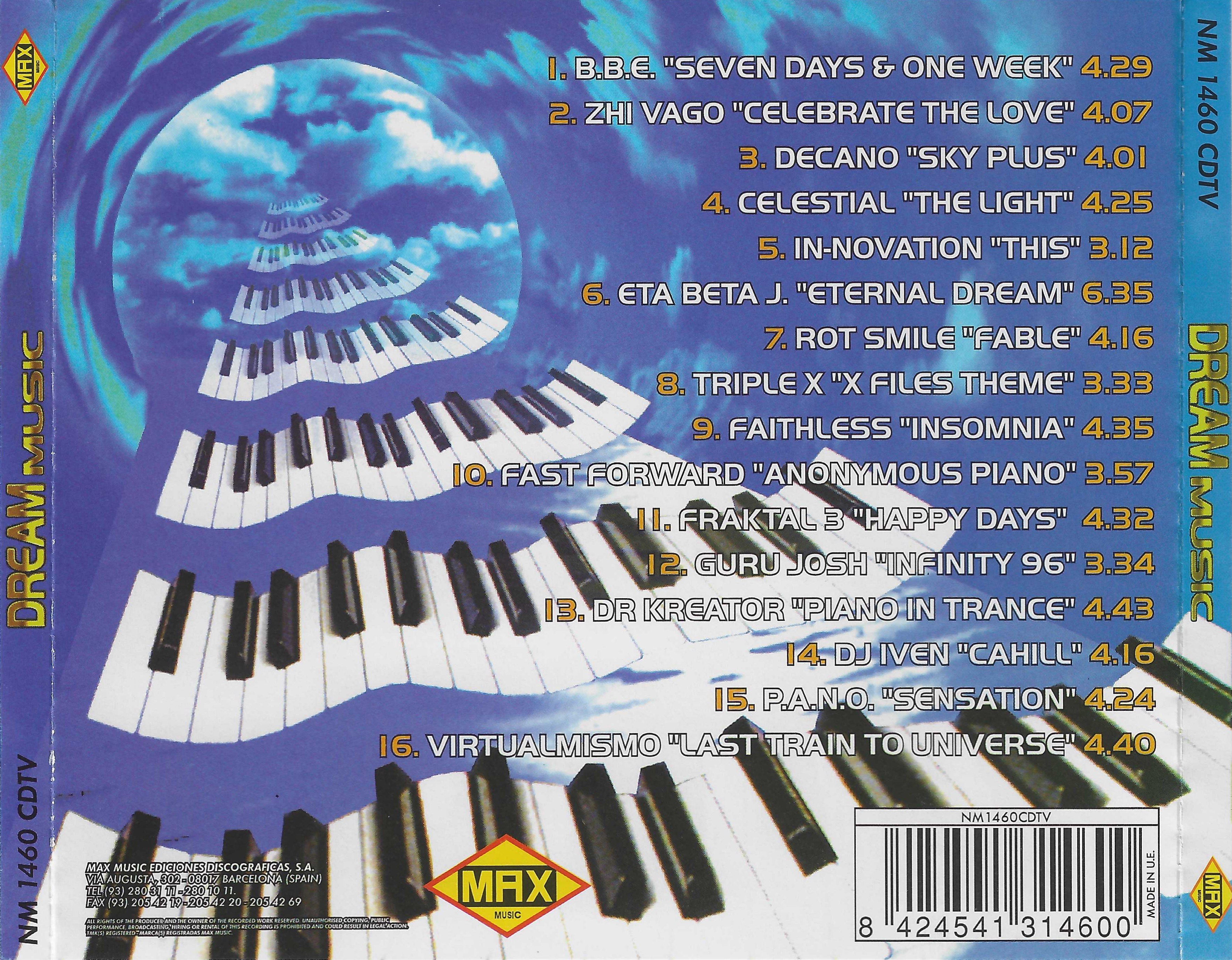 Dream Music - 1996 - Max Music Dream-music-back-3