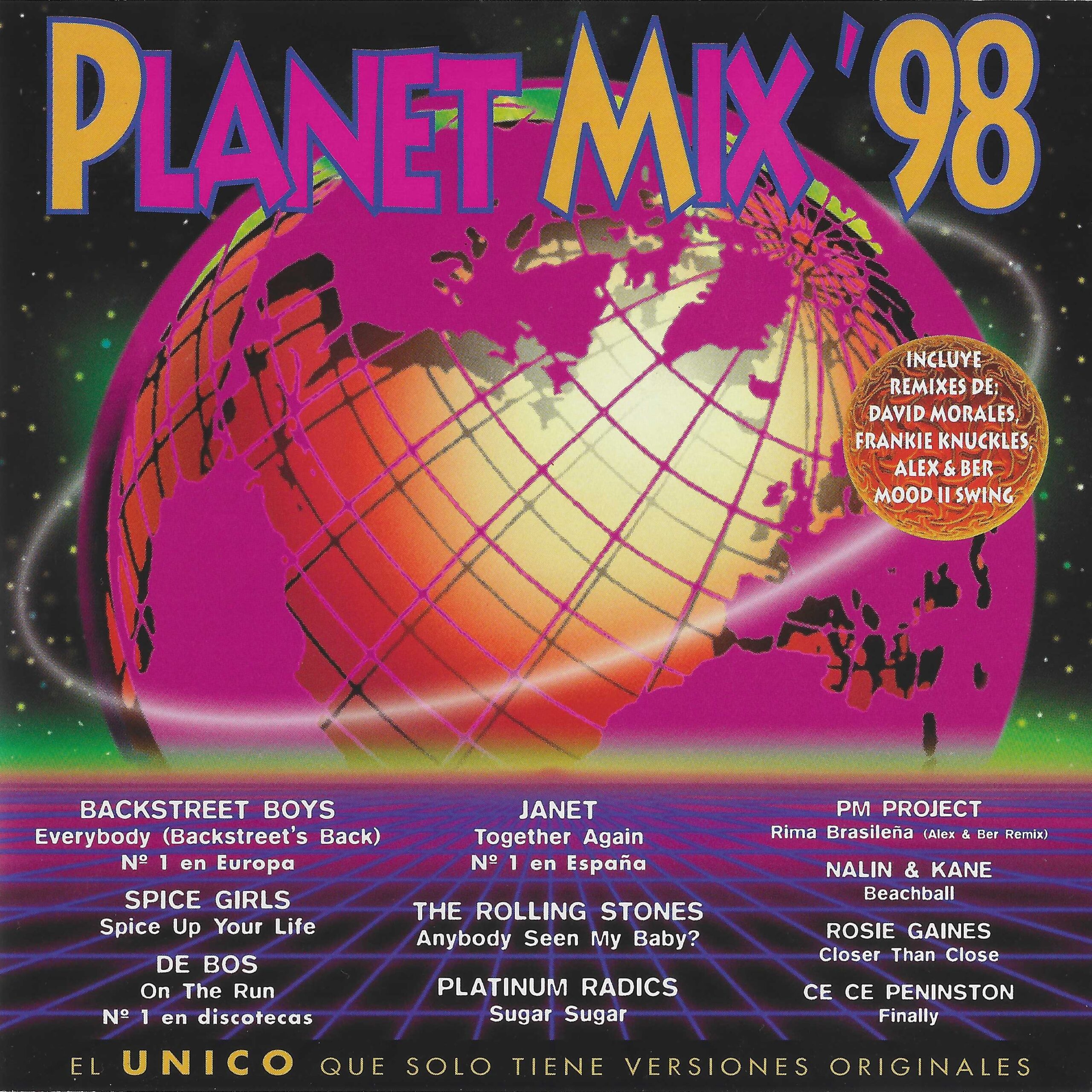 Planet Swing обложки. Mix98/2.