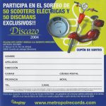 Discazo 2004 Sombra Records Metropol Records 2003